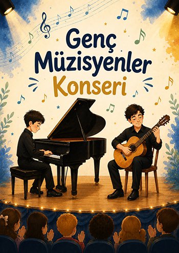 Genç Müzisyenler Konseri - Halis Kurtça Çocuk Kültür Merkezi
