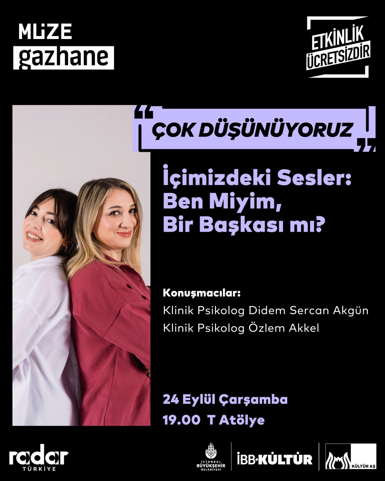 Çok Düşünüyoruz: İçimizdeki sesler: Ben miyim, bir başkası mı?