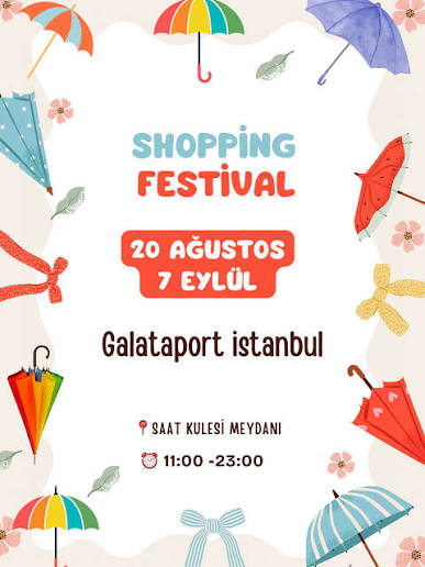 Galataport Alışveriş Günleri