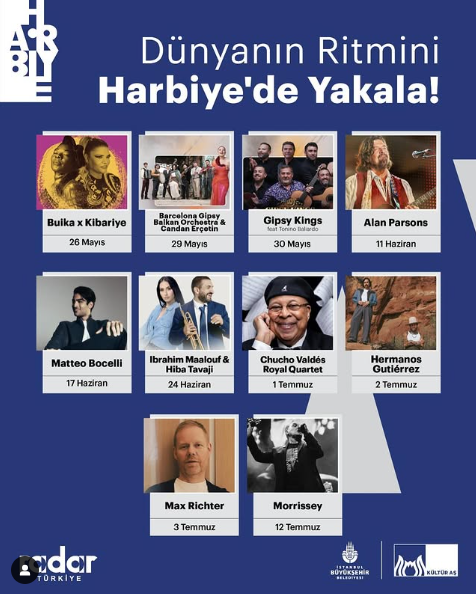 Dünyanın Ritmini Harbiyede Yakala