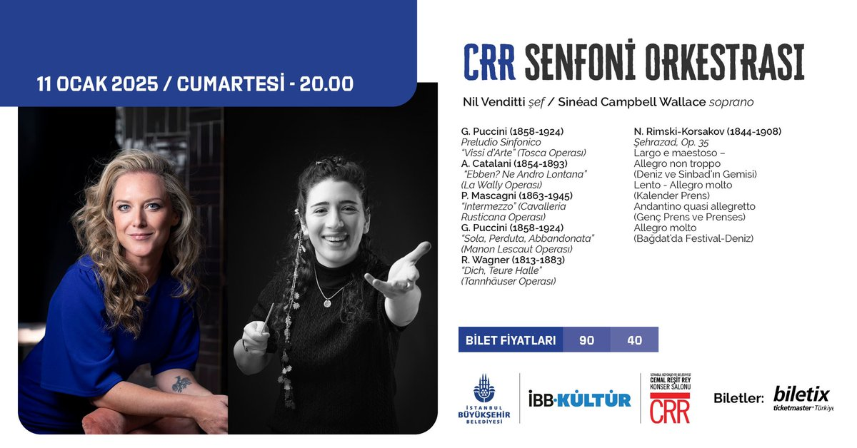 CRR Senfoni Orkestrası Sinead Campbell Wallace